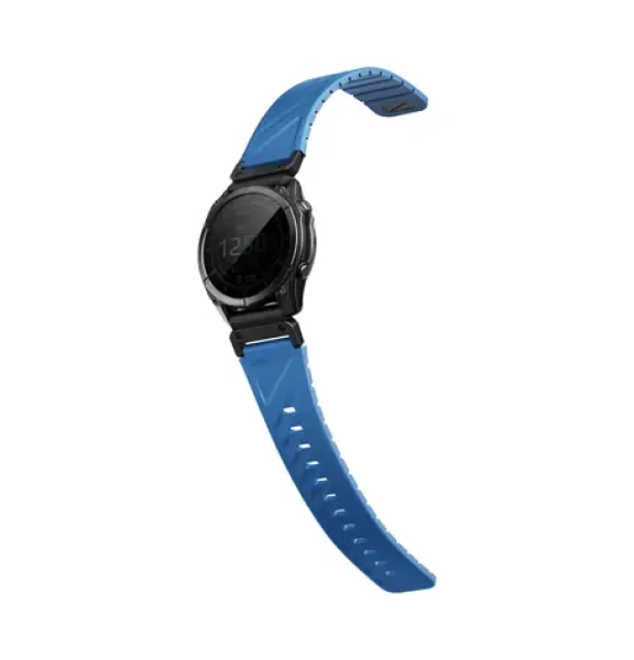 UNIQ Fluo magnetický řemínek pro Garmin SmartWatch 22 mm, Ocean blue (8886463697863)