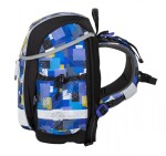 Bagmaster školní aktovka EPSON 8 B Black/Blue/Yellow, 3 roky záruka