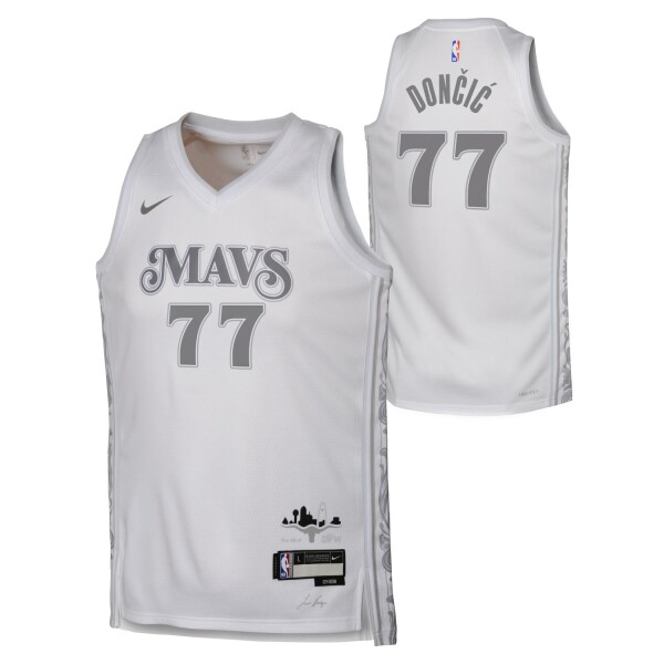 Nike Dětský dres Dallas Mavericks NBA Luka Doncic #77 2024-25 City Edition Swingman (YOUTH)