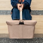 Kryt na nákupní košík Reisenthel Carrybag Cover Twist coffee