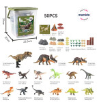 Mamido Velká sada dinosaurů v boxu Dinosaur Chapter XL 50 dílů