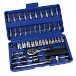 MAGG 080171 Gola sada 1/4", 45 dílů, plastový kufr