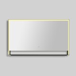 Zrcadlo se senzorem SAT 120x70 cm černá SATZPOL70120CE SATZPOL70120CE
