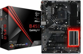 ASRock Fatal1ty B450 GAMING K4 / AMD B450 / DDR4 / SATA III / USB / GLAN / M.2 / sc.AM4 / ATX (B450 GAMING K4)