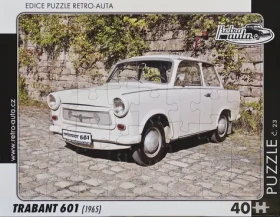 RETRO-AUTA Puzzle č.23 Trabant 601 (1965)