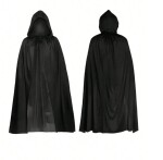 Dovoz Plášť černý průhledný Barva: 150