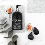 Baylis & Harding Tekuté mýdlo na ruce Dark amber & Fig 500 ml, černá barva