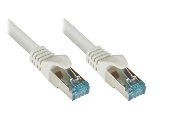 Good Connections šedá / Patch kabel / Cat.6A / S/FTP / 0,5 m / 10 Gbit/s (8064-H005)