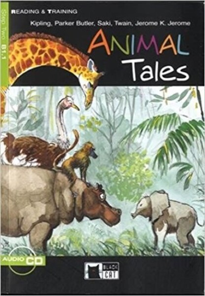 Animal Tales + CD (Black Cat Readers Level 2) - Rudyard Joseph Kipling