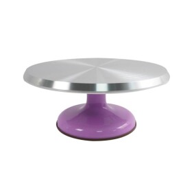 Cake Star Cake Star Kovový otočný stojan fialový 30 cm