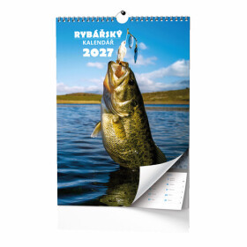 Rybářský kalendář 2027 - nástěnný kalendář