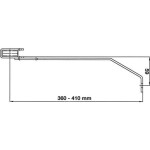 MUNK Günzburger Steigtechnik 41598 Sada pro dodatečnou montáž clip step R 13 pro plošinový žebřík s 11 stupni rychlosti