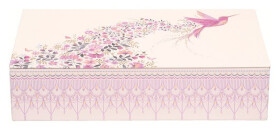 Plechovka s odklápěcím víkem Ditsy Hummingbird