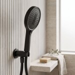 REA - Sprchová hlavice JS-033 BLACK REA-03906