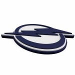 Cedule Tampa Bay Lightning NHL 3D Foam Logo