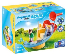 Playmobil (1.2.3) Aqua 70270 Vodní skluzavka / od 1.5 let (4008789702708)