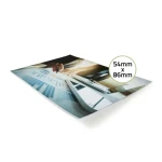 Nedis Laminovací Fólie 54x86 mm 100 ks / Tloušťka: 125 µm / Plast / transparentní (LAMIA5486AT100)