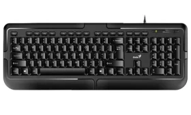 Genius KB-118 černá / Drátová / USB / CZ+SK layout (31300010403)