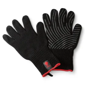 Weber 6670 / Sada grilovacích rukavic Premium černá / L/XL / žáruvzdorné (6670)