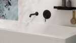 HANSGROHE - Zesis S Baterie pod omítku, pro 2 spotřebiče, matná černá 74415670