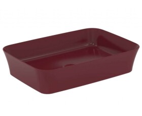 IDEAL STANDARD - Ipalyss Umyvadlo na desku, 55x38 cm, bez přepadu, Pomegranate E2076V6