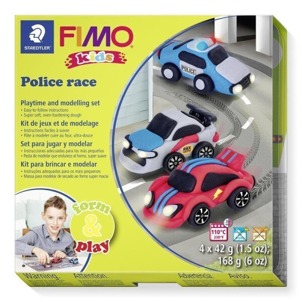 FIMO sada kids Form Play - Policejní auto