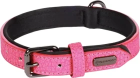 Flamingo Leza Obojek s neoprenovým polstrováním růžová S/M (FLA-519276)