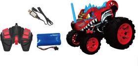 RC 5-kolové kaskadérské auto červené 1:16