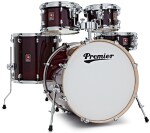 Premier Artist 22" 5pc Modern Rock Shell Pack Cherry Red