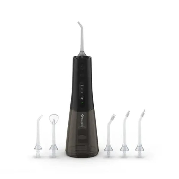 TrueLife AquaFloss Compact L100 černá / ústní sprcha / 300 ml / 3 režimy (TLCFMAFCL10BA)