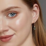 Inspirace - Dámský střibrný set šperků MECHOVÝ ACHÁT