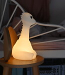 Mr Maria Stmívatelná LED lampička Nova First Light, bílá barva, plast