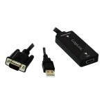 Renkforce RF-5234038 USB-C® / HDMI kabelový adaptér [1x USB-C® zástrčka - 1x HDMI zásuvka] černá stínění pletivem 0.15 m