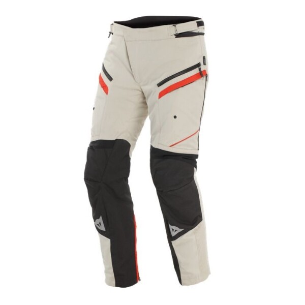 Dainese Gullfoss D-Dry adventure kalhoty béžové/červené vel.52 - 56
