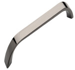 Siro Nábytková úchytka 2381 rozteč: 160mm černá lesk (S14255)