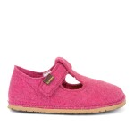 Dívčí barefoot bačkory FLEXY WOOLY Fuxia; Froddo; G1700378-6 - 25