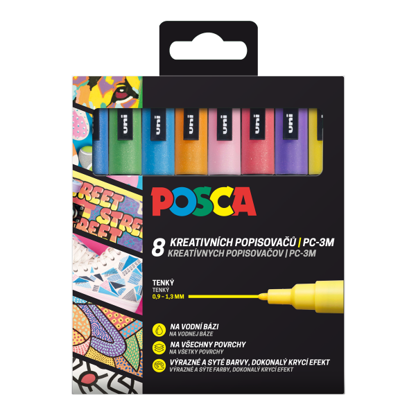 Posca PC-3M mm,