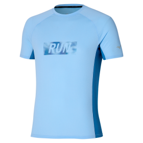 Běžecké tričko Mizuno DryAeroFlow Graphic Tee J2GAB00521 Velikost textilu: M