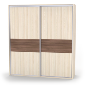 Nábytek Mikulík Skříň ONYX 3 - dveře dělené (š 120-200 cm/v 220 cm) ROZMĚR: (š/v/h) 140 x 220 x 60 cm