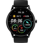 Denver SW-164 černá / chytré hodinky / 1.4 / Bluetooth / senzor tepové frekvence / multisport / IP68 / iOS a Android (116111000240)