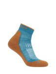 Pánské merino turistické ponožky ICEBREAKER Mens Hike+ Light Mini, Topaz/Trail velikost: 44,5-46,5 (L)