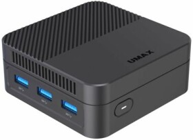 UMAX U-Box N10 Plus černá / Intel Alder Lake N100 3.4GHz / 8GB / Intel UHD / W11 Pro (UMM210N11)