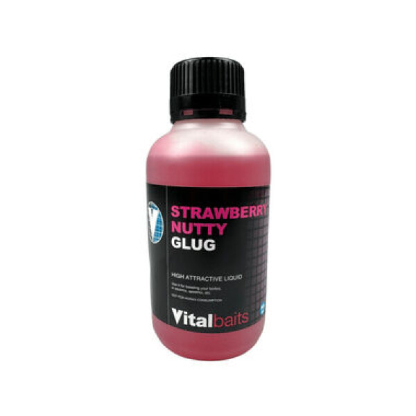 Vitalbaits Booster Strawberry Nutty Glug 500ml (06-0029)