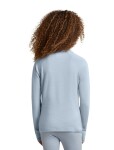 Dětské merino triko dlouhý rukáv, 1/2 zip ICEBREAKER Kids 260 Tech LS Half Zip, Zinc Blue velikost: 6