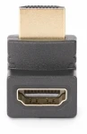 StarTech Adaptér HDMI úhlový 90° M/F černá / Adaptér / HDMI 2.0 / 4K 60Hz (HDMI2HDMIMFDN)