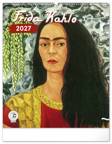 NOTIQUE Nástěnný kalendář Frida Kahlo 2027, 48 x 56 cm