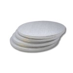 Podložka pod dort PEVNÁ Cake Star stříbrná vzor Grape kruh 20 cm 8" (1 ks)