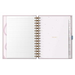 Busy B Kroužkový plánovací diář To Do A5 Pink Graphic 2026, růžová barva, papír