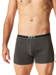 Pánské boxerky Key MXH 261 B24 M-2XL šedá