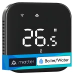 Meross MTS215BMA-B(EU) černá / Termostat / Wi-Fi / Matter / kotle, podlahové vytápění (MTS215BMA-B-EU)